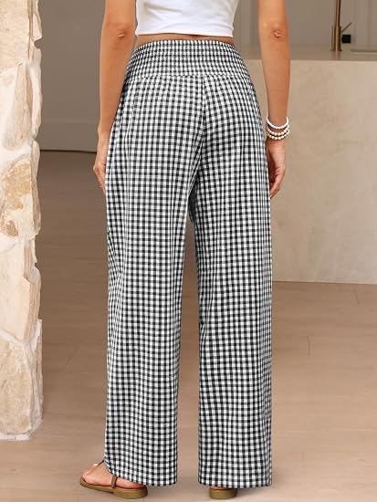 Premium Smocked Wide Leg Lounge Pants